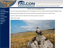 Tablet Screenshot of falconplanning.com